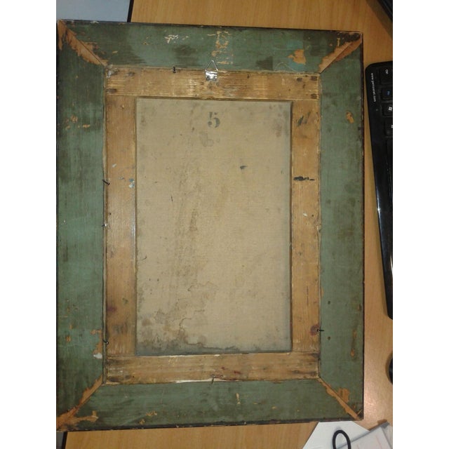 Original signed oil on canvas, quintessential work by the French Romantic master and major precursor to Impressionism....