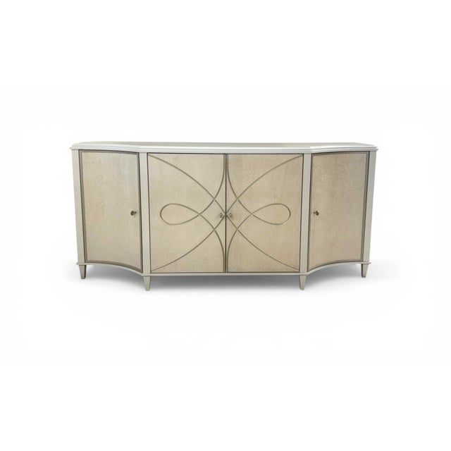 Contemporary Caracole Eye Candy Serpentine Sideboard For Sale - Image 3 of 15