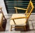 Wood Late 19th Century Arts & Crafts Rocking Chair and Spindle-Back Armchair For Sale - Image 7 of 12