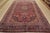 An authentic vintage traditional Mahvelat rug hand-knotted with fine wool and natural dyes. This oriental rug features a...