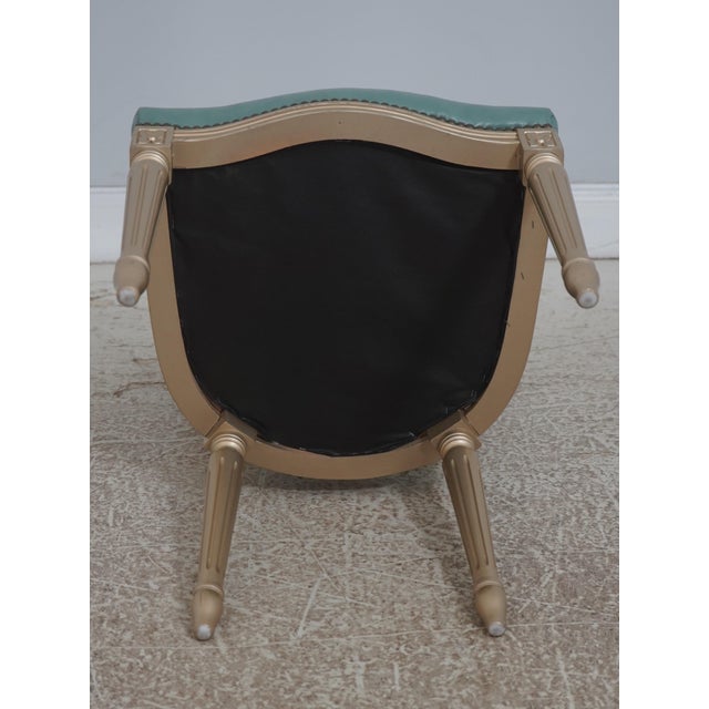 Set of 10 Old Hickory Leather French Style Dining Chairs For Sale - Image 18 of 18