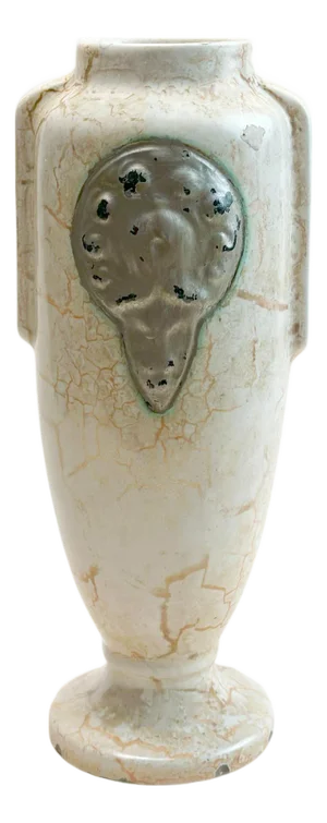 Art Deco Alienware Vase by Ditmar Urbach, Czech Republic, 1930s