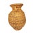1970s Vintage Boho Handwoven Rattan Amphora Basket For Sale - Image 5 of 9