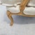 Beverly Furniture French Louis XV Fauteuil Off-White Heavy Linen Lounge Chair For Sale - Image 14 of 15