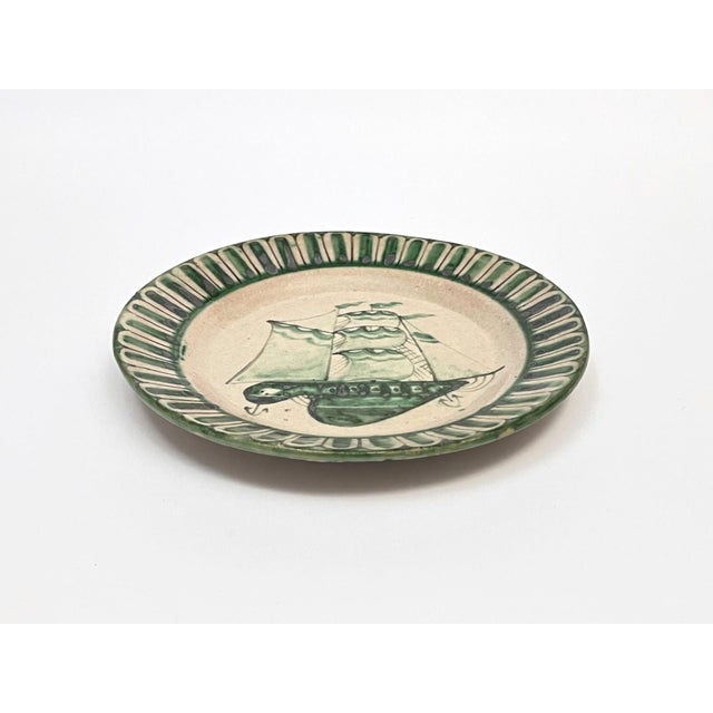 Vietri Plates from Fabbrica Ceramica Avallone, 1930s, Set of 4 For Sale - Image 6 of 15