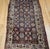 Textile 19th Century Persian Kurdish Bidjar Runner Rug, Hand-Knotted Wool, All Over Geometric Pattern, Blue & Ivory, 4x8 For Sale - Image 7 of 14