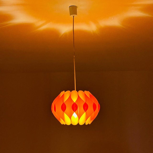 Butterfly Pendant Lamp by Lars Schiøler for Hoyrup Denmark For Sale - Image 10 of 11