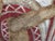 Purple Oversized Vintage Andean Musicians Banana Leaf Mosaic Folk Art – Purple, Red & Cream For Sale - Image 8 of 17