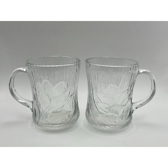 1990s Arcoroc “Canterbury” Floral Mugs- A Pair For Sale In Jacksonville, FL - Image 6 of 9