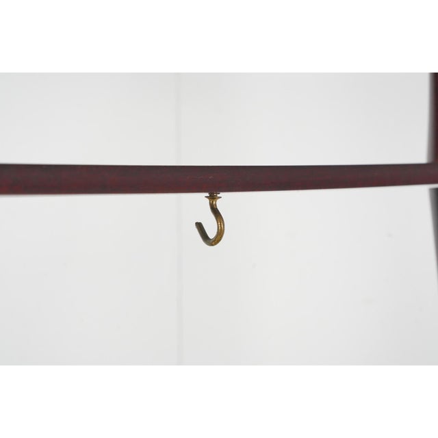 1950s Wood Fitwell Valet Stand Gentleman's Servant For Sale - Image 10 of 15