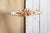 Antique Outhouse Door With a Crescent Moon For Sale - Image 6 of 10