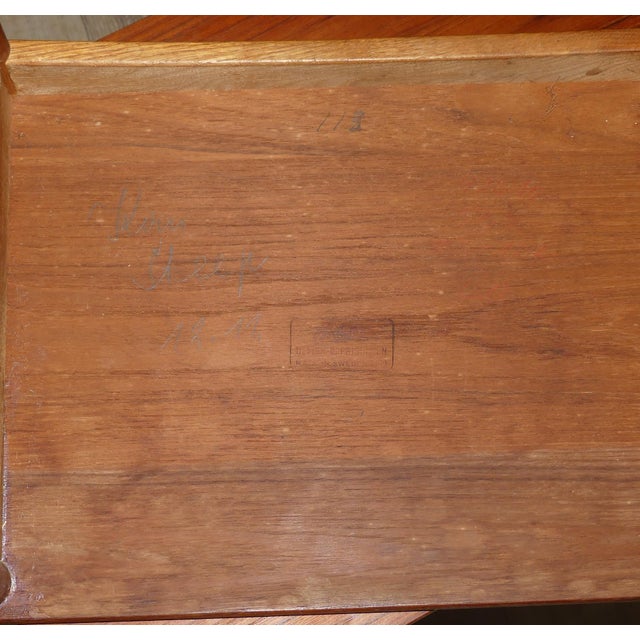 Scandinavian Teak Nesting Tables by Bertil Fridhagen for Bodafors, 1960s, Set of 3 For Sale - Image 15 of 18