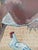 Late 20th Century Late 20th Century Cow With Chickens, Acrylic on Canvas, American, by Ira Yeager For Sale - Image 5 of 11