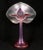1990s Iridescent Pulled Feather Jack in the Pulpit Vase / Signed by Stuart Abelman 1999 For Sale - Image 5 of 9