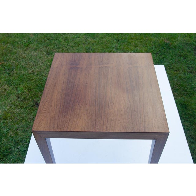 1960s Vintage Danish Rosewood Coffee Table by Severin Hansen from Haslev Møbelsnedkeri, 1960s For Sale - Image 5 of 18