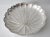 Metal C.1960's Cassetti (Italy) Hand-Hammered Large Round Silver-Plate Scalloped Serving Platter -Exclusively for Gumps For Sale - Image 7 of 13