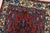 Textile Hamedan Runner 4’4” X 9’10” Red Wool Vintage Tribal Hand-Knotted Oriental Rug For Sale - Image 7 of 15