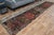 1970s 1970s Vintage Handmade Wool Cotton Black Turkish Runner Rug For Sale - Image 5 of 11
