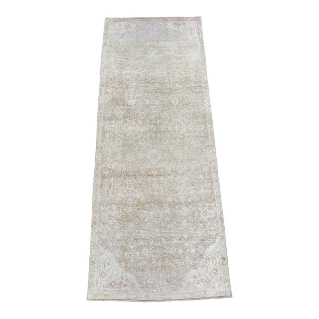 Turkish Vintage Rug 3'4" x 8'7" For Sale