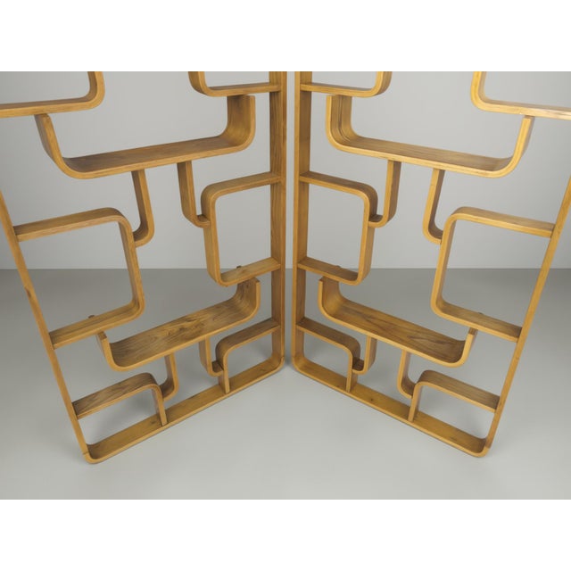 Sculptural Bentwood Room Dividers by Ludvik Volak, 1960s, Set of 2 For Sale - Image 4 of 13