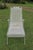 Wrought Iron Chaise Lounge With Floral Cushions For Sale - Image 6 of 15