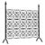 Antique Fire Screen in Wrought Iron, Late 19th Century For Sale - Image 10 of 10