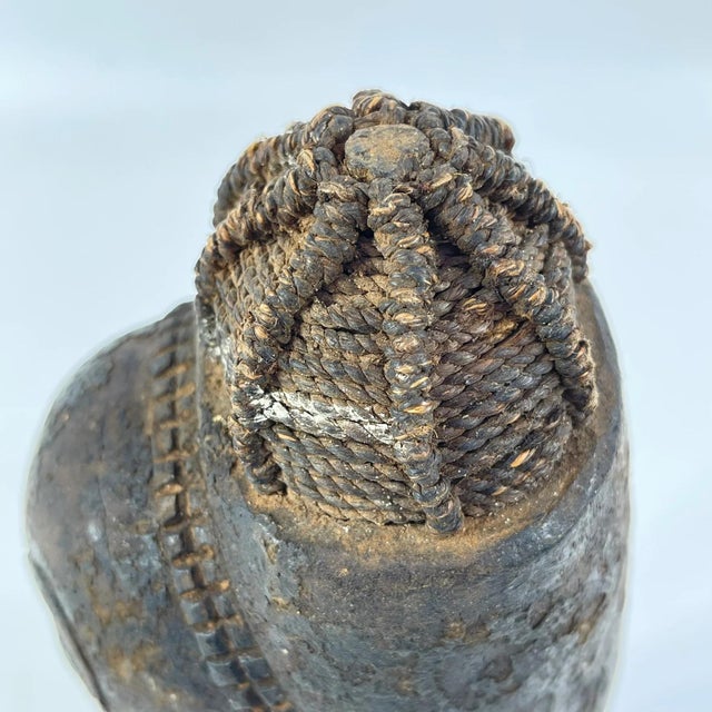 Wood Early 20th Century Kusu Male Wood Figure For Sale - Image 7 of 9