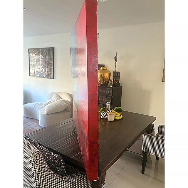 Anthony Liggins Abstract Acrylic Painting and Signed Book "Who Loves You Baby" - Set of 2 For Sale In Miami - Image 6 of 13