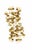 Metal Folded Brass Wall Sculptures by Dwell Studio for Global Views – Solid Brass (2 Available) For Sale - Image 7 of 7