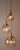 Large Three Cascade Glass Balls Hanging Lamp from Glashütte Limburg For Sale - Image 10 of 11
