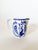 Mexican Vintage Anfora Mexico Puebla Blue Creamer Pitcher For Sale - Image 3 of 7