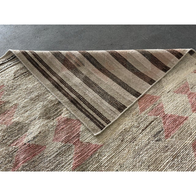9ft 3in X 12ft Modern Rugs Fesa Hand-Knotted Wool Area Rug For Sale - Image 11 of 13