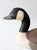 Black Vintage Hand Carved Painted Canada Goose Decoy For Sale - Image 8 of 17