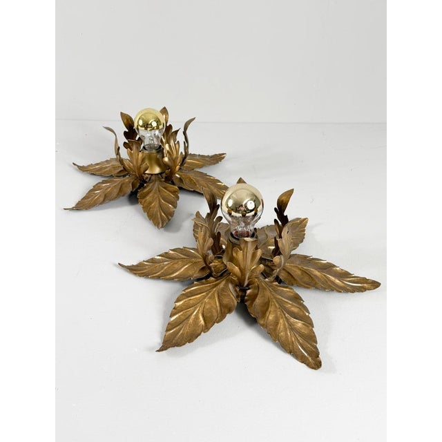 Hollywood Regency Wall Lamps by Hans Kögl, 1970s, Set of 2 For Sale - Image 9 of 17