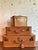 Mid-Century Modern Vintage Boho Amelia Earhart Luggage Set For Sale - Image 3 of 8