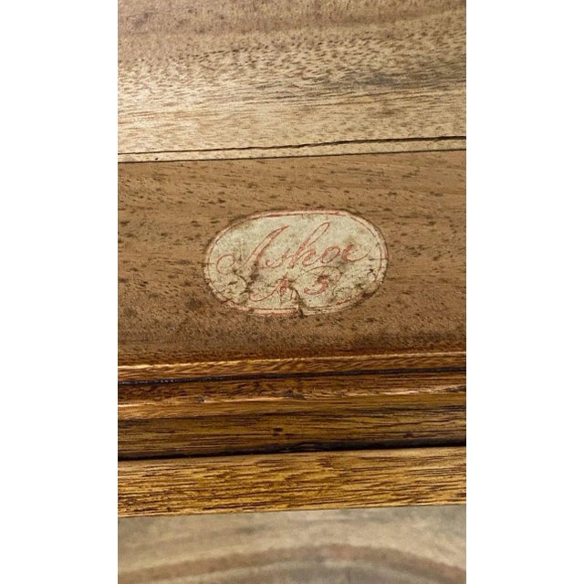 19th Century British Military Officer's Campaign Trunk of Brass-Bound Camphor For Sale - Image 10 of 12