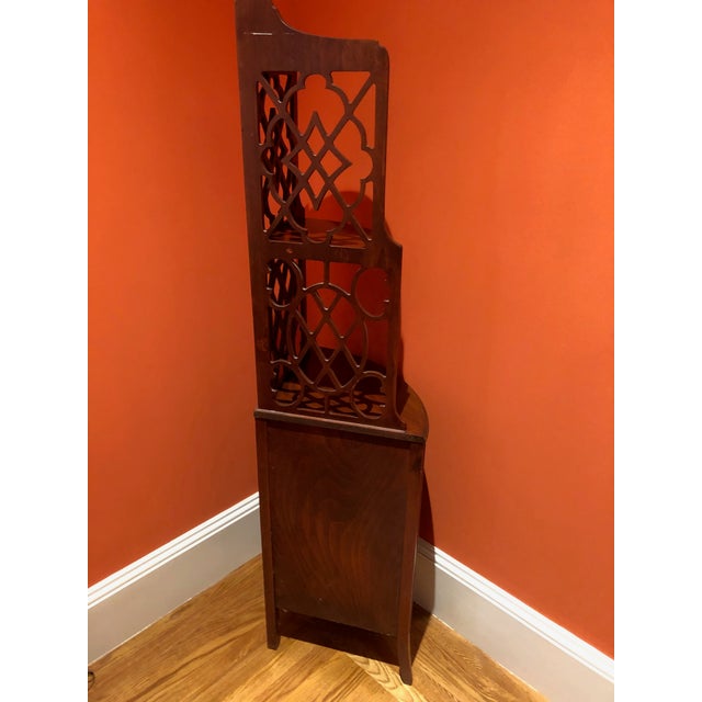 20th Century Mahogany Display Etagere For Sale - Image 4 of 6