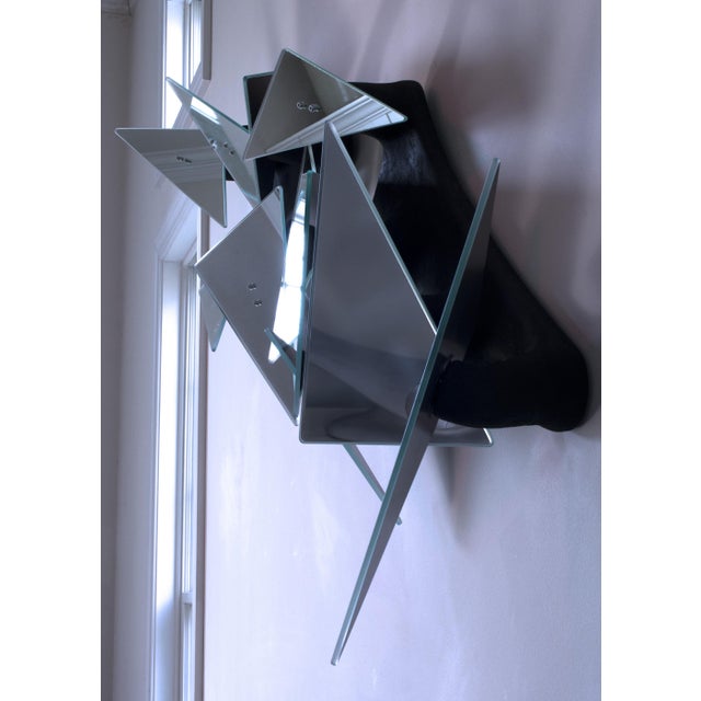 Mirror No. 6 - Reflective Wall Object For Sale - Image 4 of 5