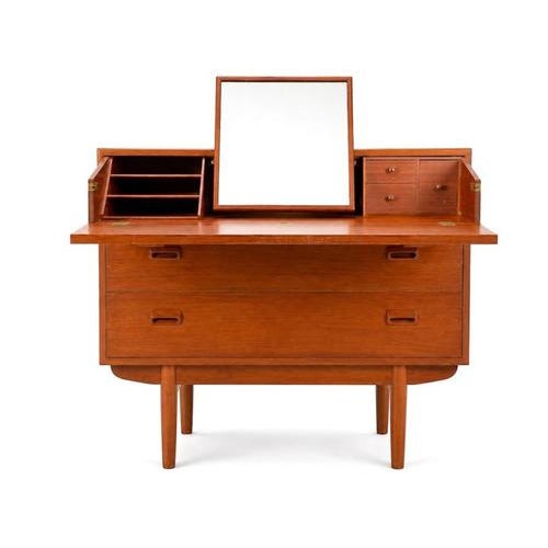 Mid-Century Modern Scandinavian Chest of Drawer in Teak attributed to Borge Mogensen, 1950s For Sale - Image 13 of 13