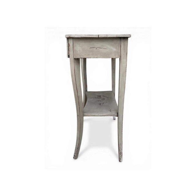Biedermeier Lacquered Side Table, 1815 For Sale - Image 5 of 17