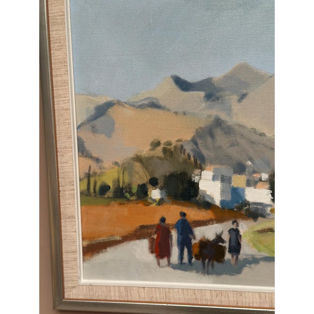 Stig Wernheden, Landscape, Kos, Greece, 1960s, Oil on Canvas For Sale - Image 14 of 16