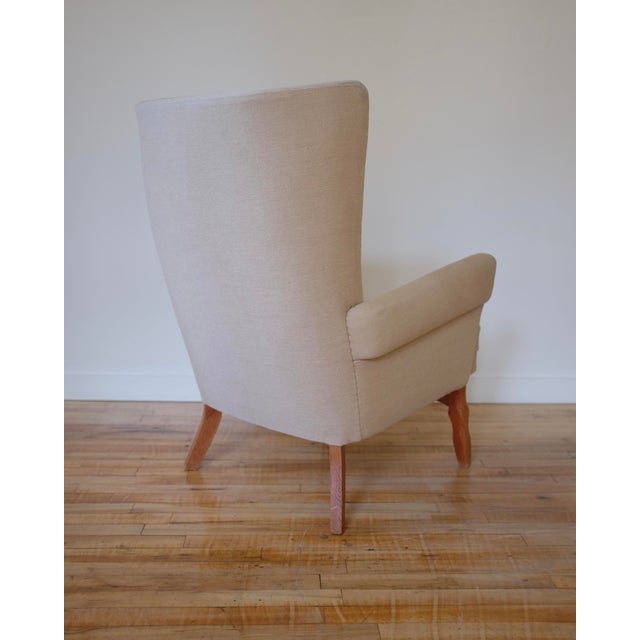 Henning Kjaernulf 1960s Danish Mid-Century Lounge Chair Attributed to Henning Kjærnulf For Sale - Image 4 of 10