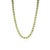Sterling Silver Green Peridot Birthstone Tennis Necklace for Womens For Sale - Image 6 of 12