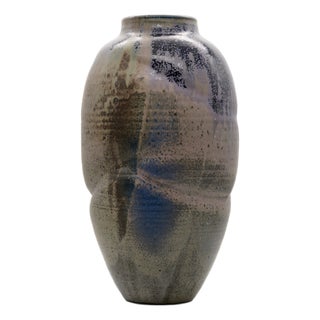 Studio Ceramic Vase by Daniel Achermann, Early 1990s For Sale