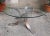 Dining Table in Chrome with Transparent Glass Top, 1970s For Sale - Image 3 of 5