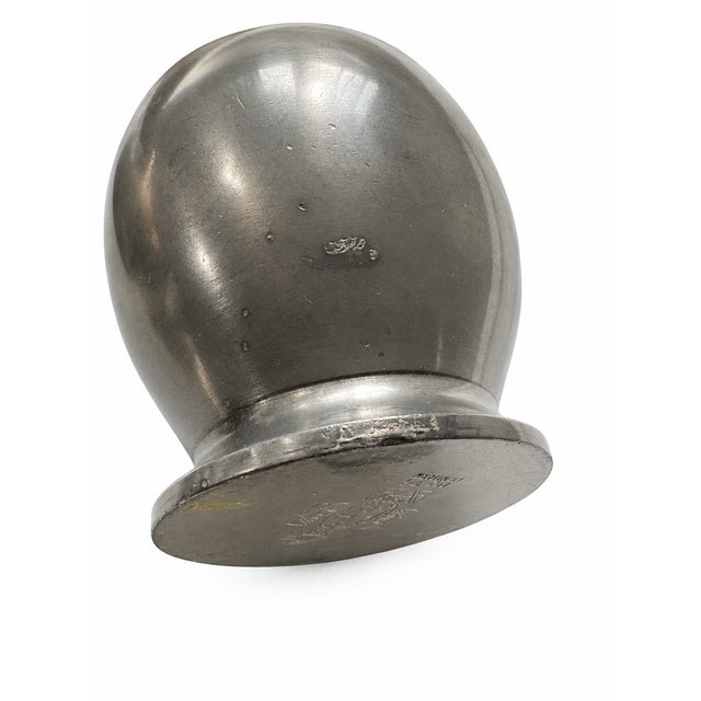 Metal Art Deco Pewter Sugar Shaker Muffineer by Ib Just Andersen & GAB, 1931 For Sale - Image 7 of 8