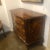 Traditional 1990s Italian 3 Drawer Shaped Walnut Chest of Drawers For Sale - Image 3 of 13