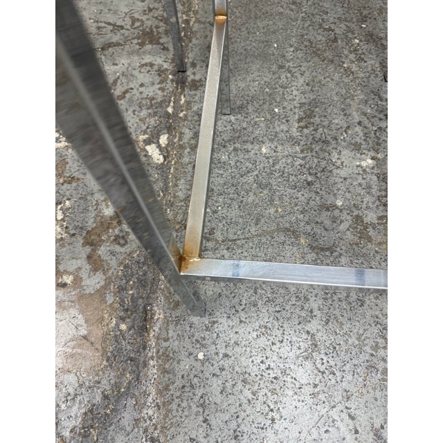 Cb2 Vapor Clear Acrylic Bar Stools, Set of Four For Sale - Image 9 of 12