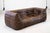 Vintage Two-Seater Togo Sofa with Arms in Brown Leather by Michel Ducaroy for Ligne Roset, 1970s For Sale - Image 9 of 18