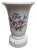 Art Deco Porcelain Vase with Colored Flower Motif by Philipp Rosenthal, 1931 For Sale
